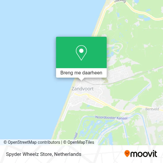 Spyder Wheelz Store kaart