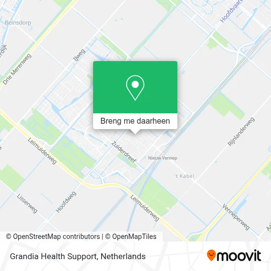 Grandia Health Support kaart
