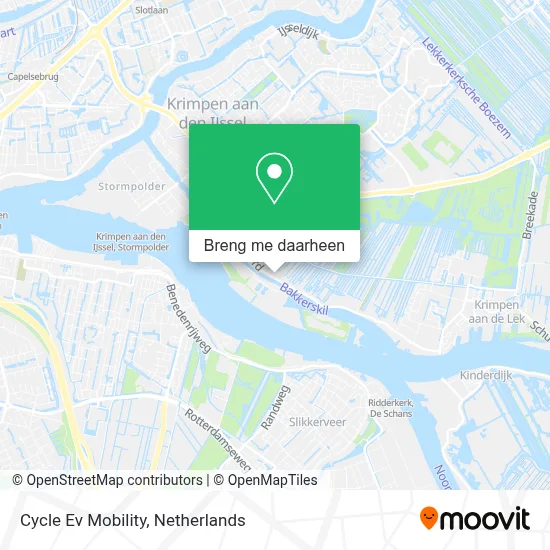 Cycle Ev Mobility kaart