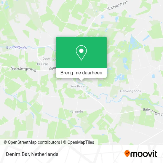 Denim.Bar kaart