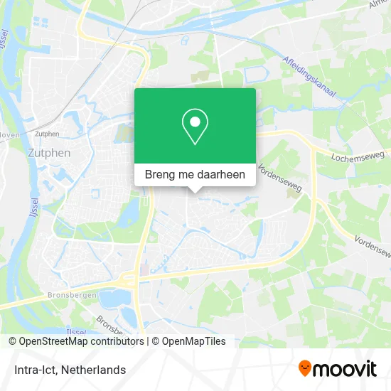Intra-Ict kaart