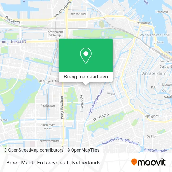 Broeii Maak- En Recyclelab kaart