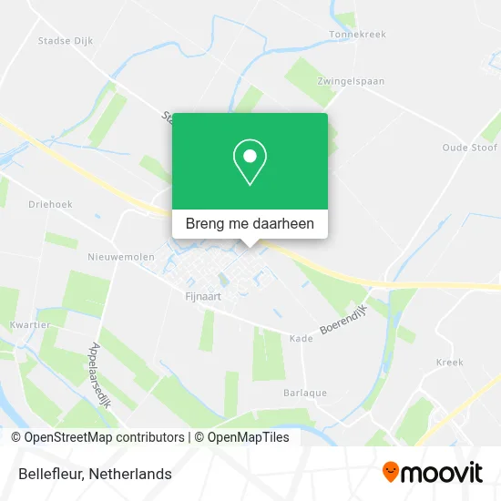 Bellefleur kaart