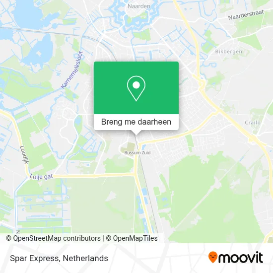 Spar Express kaart