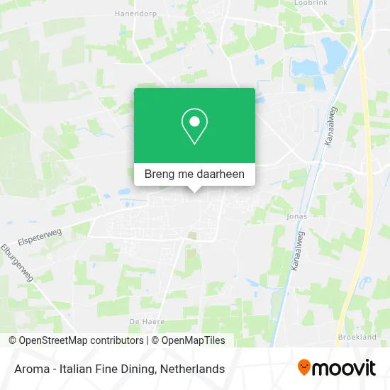 Aroma - Italian Fine Dining kaart