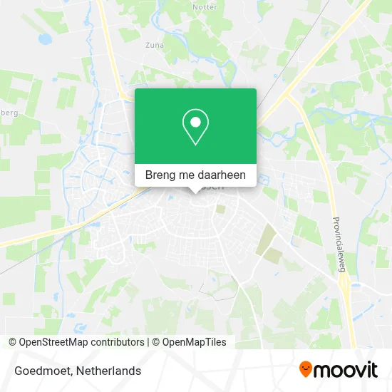 Goedmoet kaart