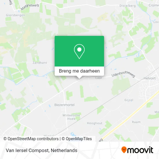 Van Iersel Compost kaart