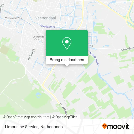 Limousine Service kaart
