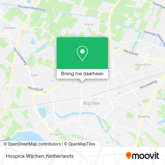 Hospice Wijchen kaart