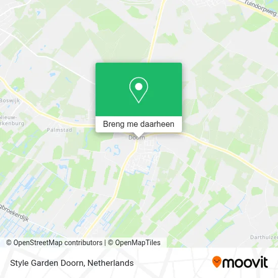 Style Garden Doorn kaart
