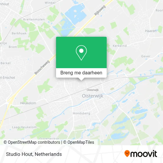 Studio Hout kaart