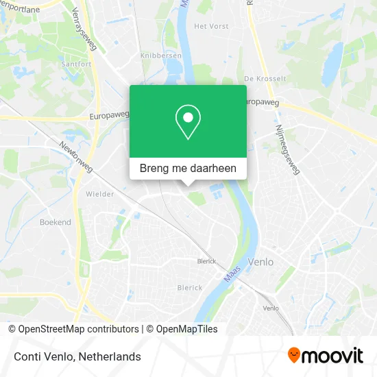 Conti Venlo kaart