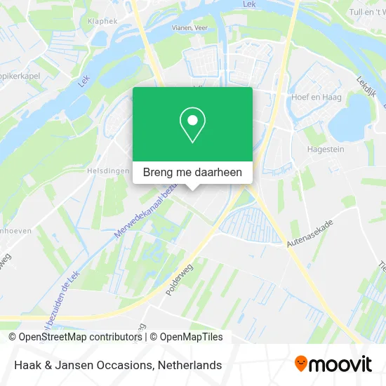 Haak & Jansen Occasions kaart