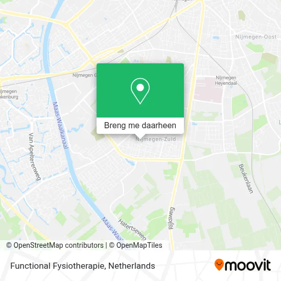 Functional Fysiotherapie kaart