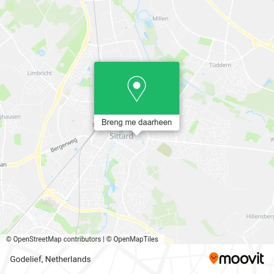 Godelief kaart