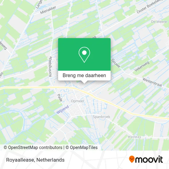 Royaallease kaart