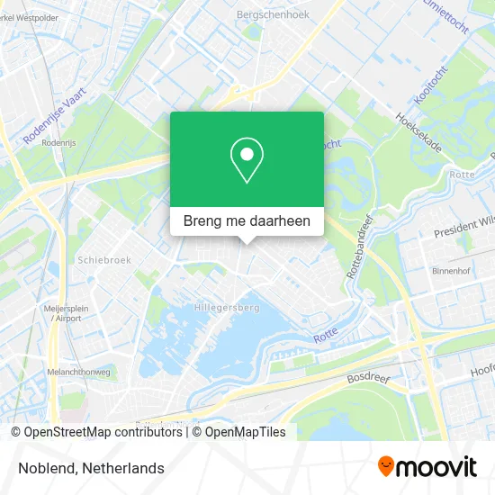 Noblend kaart