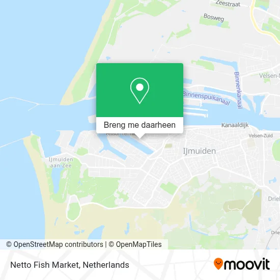Netto Fish Market kaart