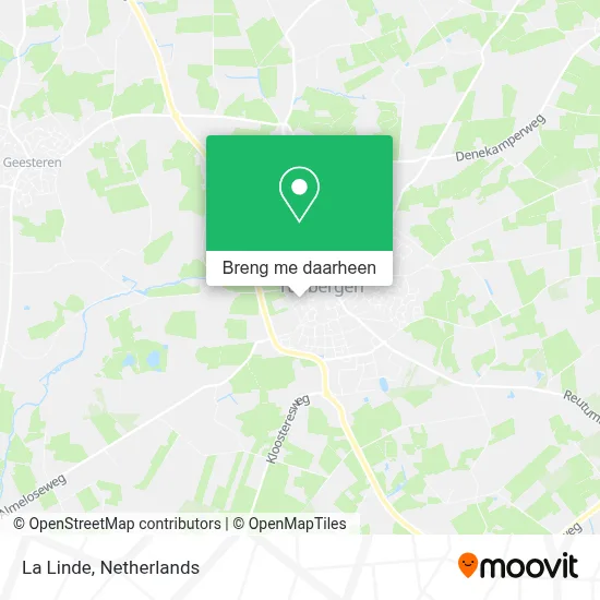 La Linde kaart