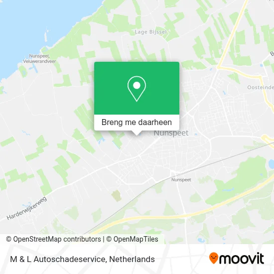 M & L Autoschadeservice kaart