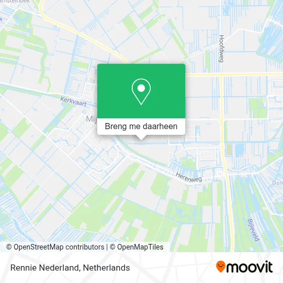 Rennie Nederland kaart