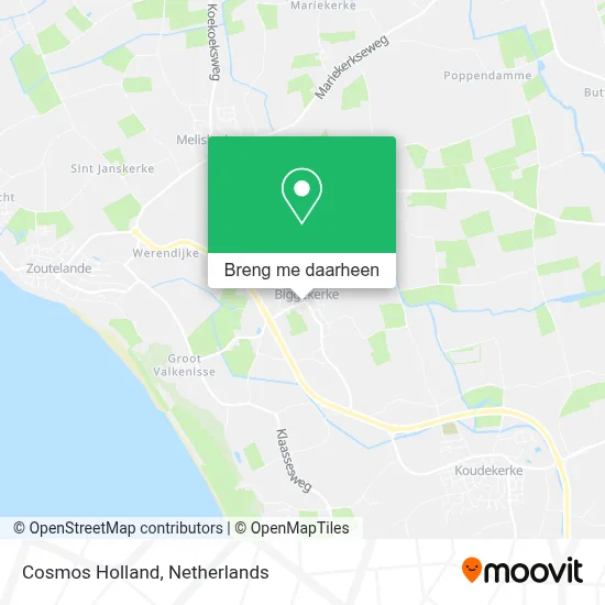 Cosmos Holland kaart