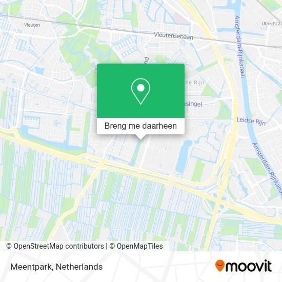 Meentpark kaart