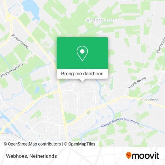 Webhoes kaart