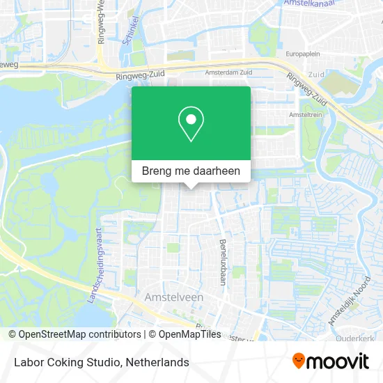 Labor Coking Studio kaart