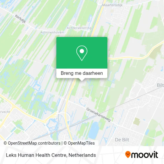 Leks Human Health Centre kaart