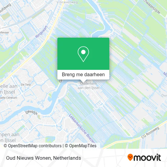 Oud Nieuws Wonen kaart
