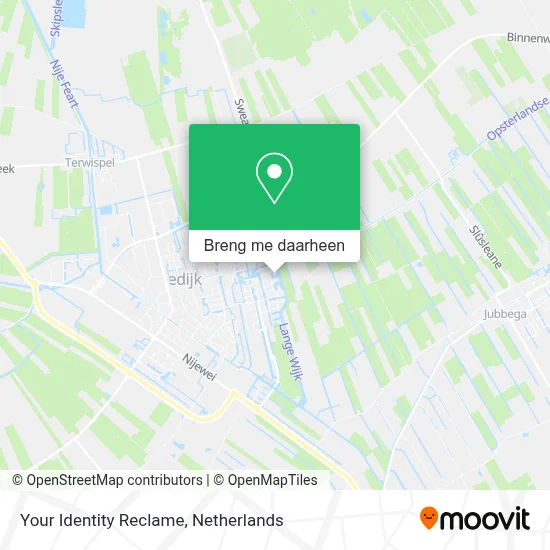 Your Identity Reclame kaart