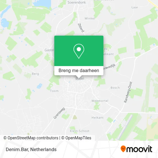 Denim.Bar kaart