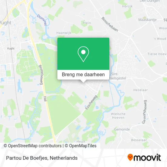 Partou De Boefjes kaart