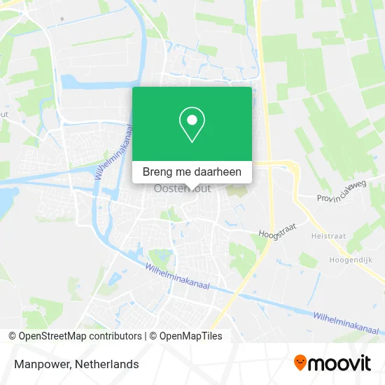 Manpower kaart