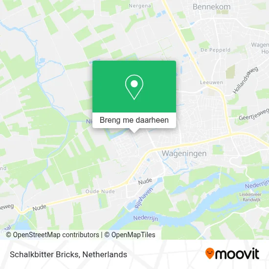 Schalkbitter Bricks kaart