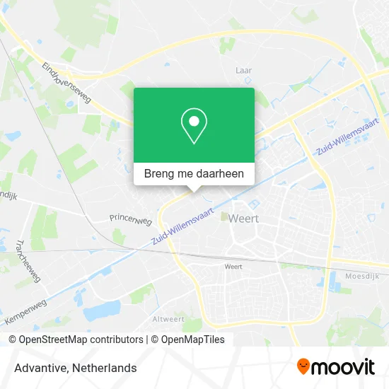 Advantive kaart