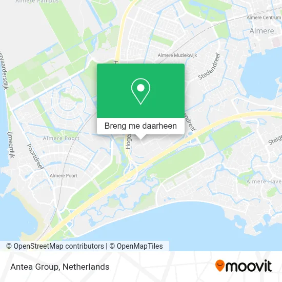 Antea Group kaart