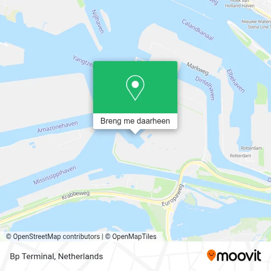 Bp Terminal kaart