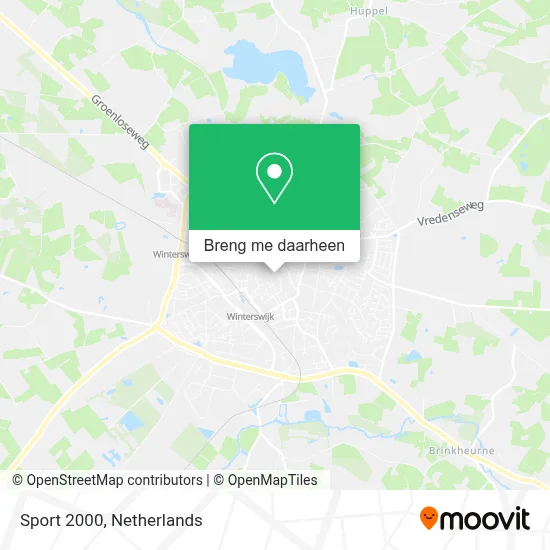 Sport 2000 kaart