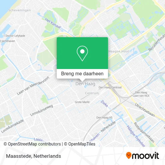 Maasstede kaart