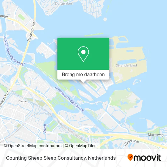Counting Sheep Sleep Consultancy kaart