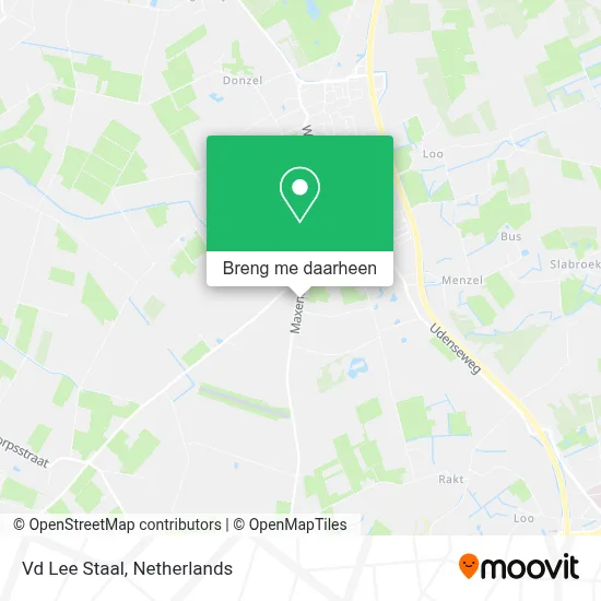 Vd Lee Staal kaart