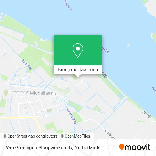 Van Groningen Sloopwerken Bv kaart