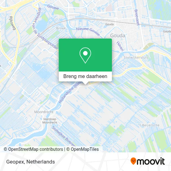 Geopex kaart