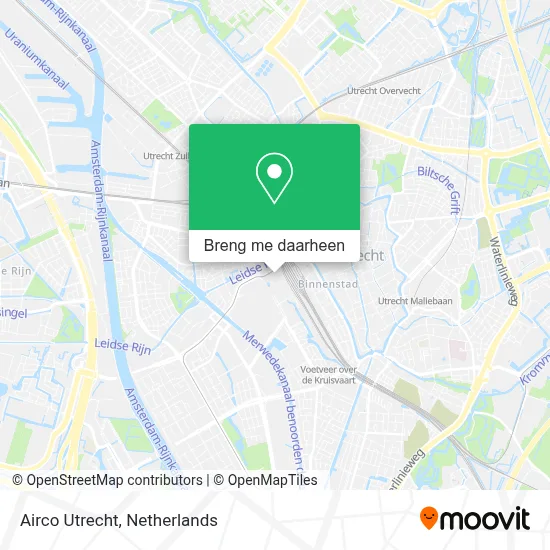 Airco Utrecht kaart