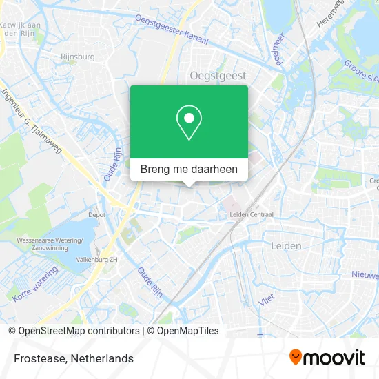 Frostease kaart