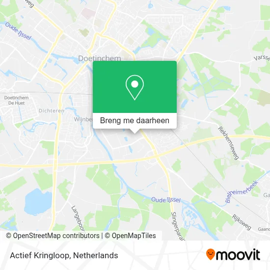 Actief Kringloop kaart