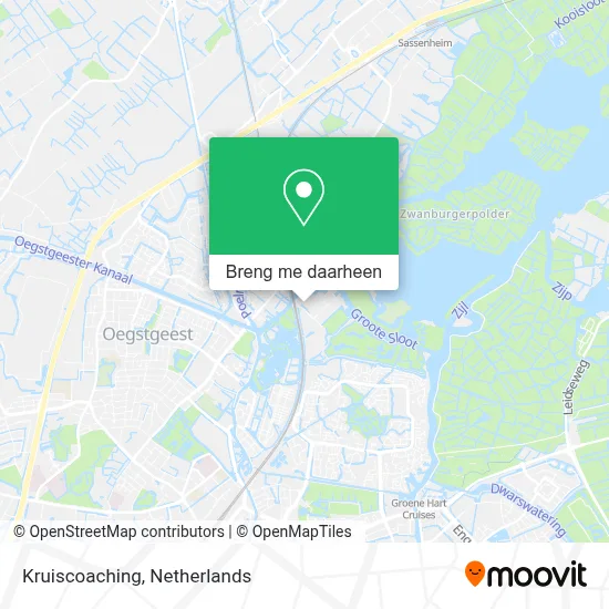 Kruiscoaching kaart