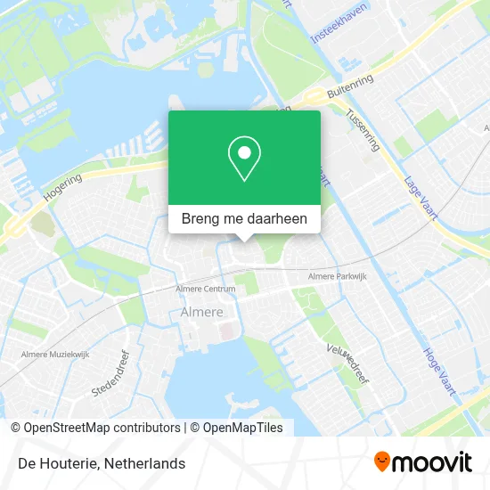 De Houterie kaart